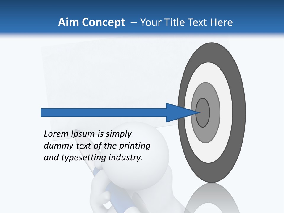 Small Business White PowerPoint Template