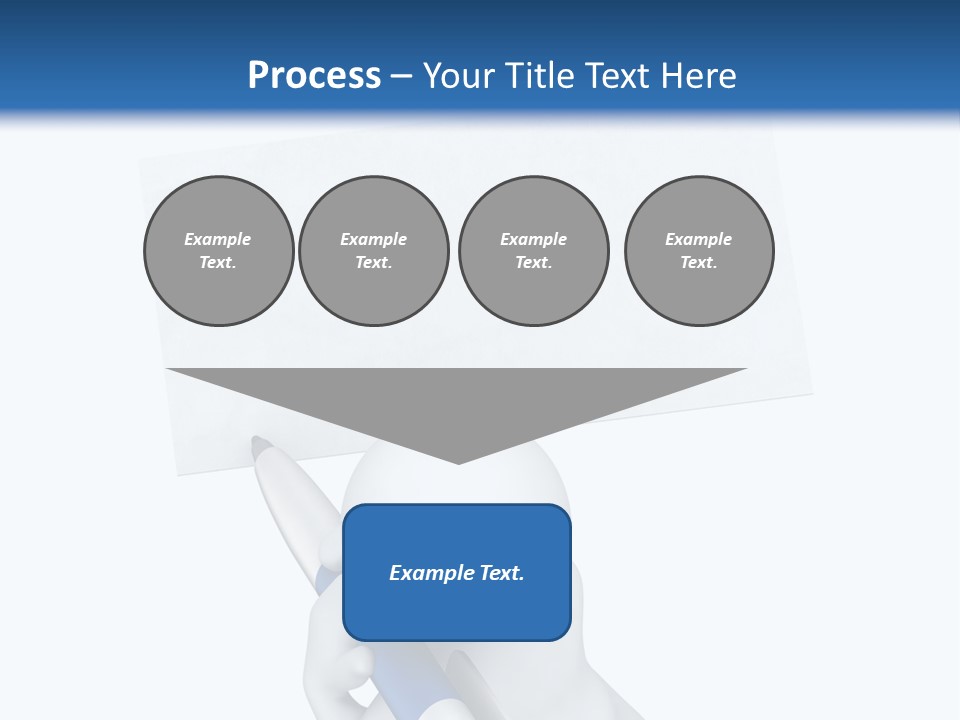 Small Business White PowerPoint Template