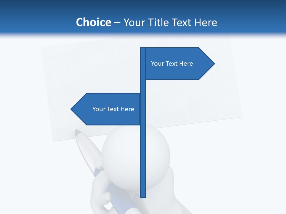 Small Business White PowerPoint Template
