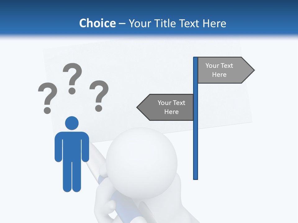 Small Business White PowerPoint Template
