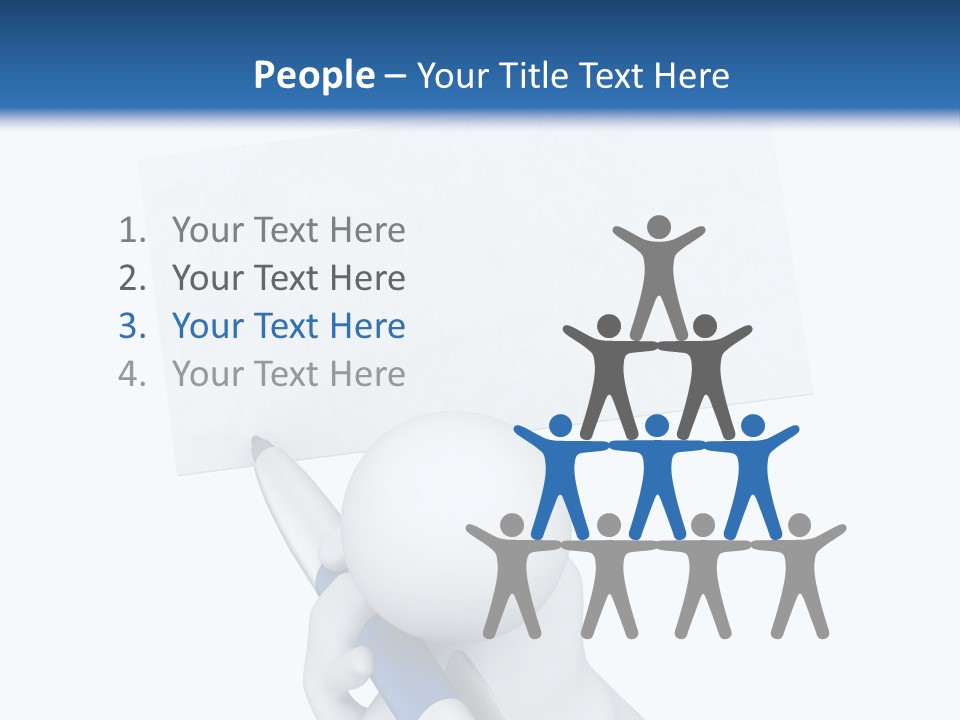 Small Business White PowerPoint Template
