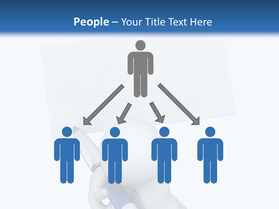 Small Business White PowerPoint Template
