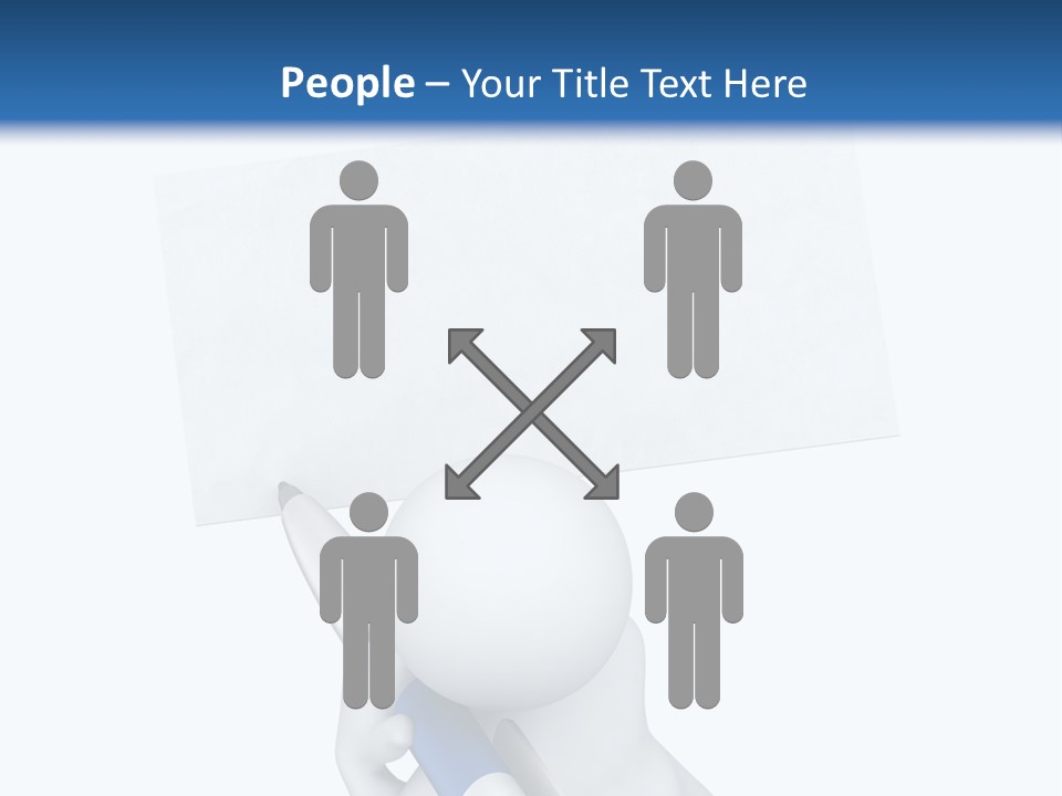 Small Business White PowerPoint Template