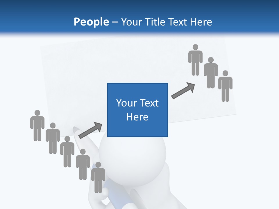 Small Business White PowerPoint Template