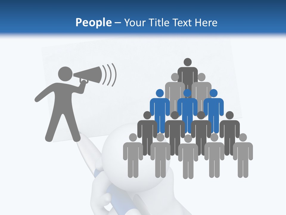Small Business White PowerPoint Template
