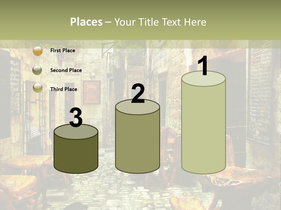 Ancient Travel Artwork PowerPoint Template