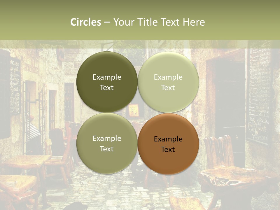 Ancient Travel Artwork PowerPoint Template