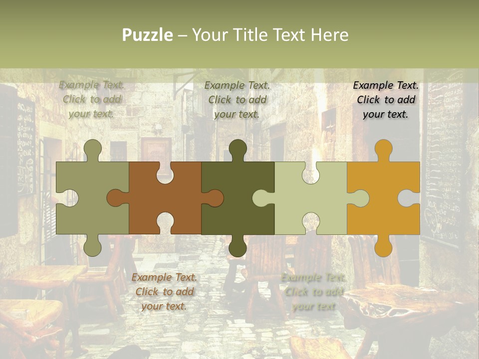 Ancient Travel Artwork PowerPoint Template