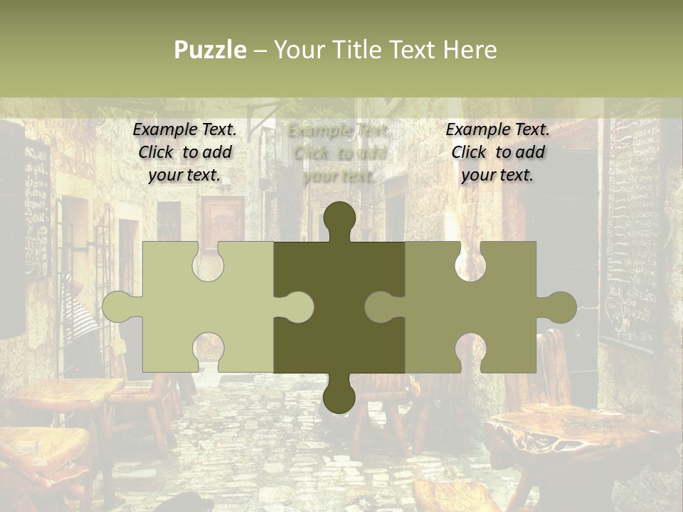 Ancient Travel Artwork PowerPoint Template