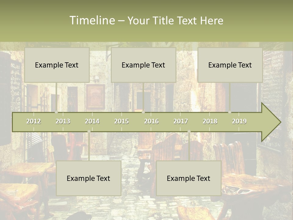 Ancient Travel Artwork PowerPoint Template