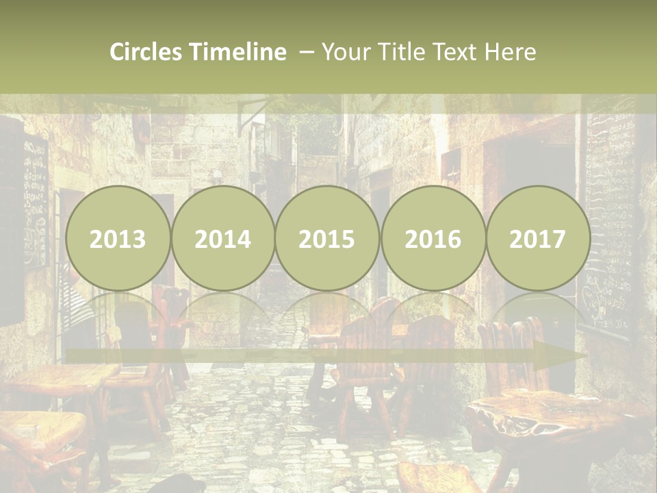 Ancient Travel Artwork PowerPoint Template