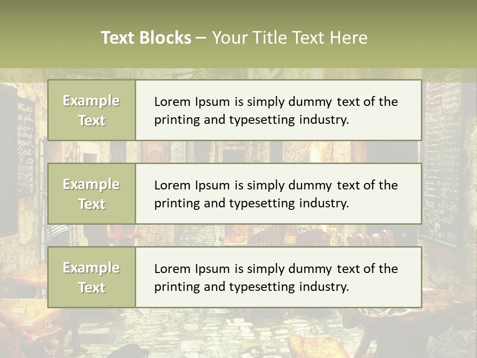 Ancient Travel Artwork PowerPoint Template