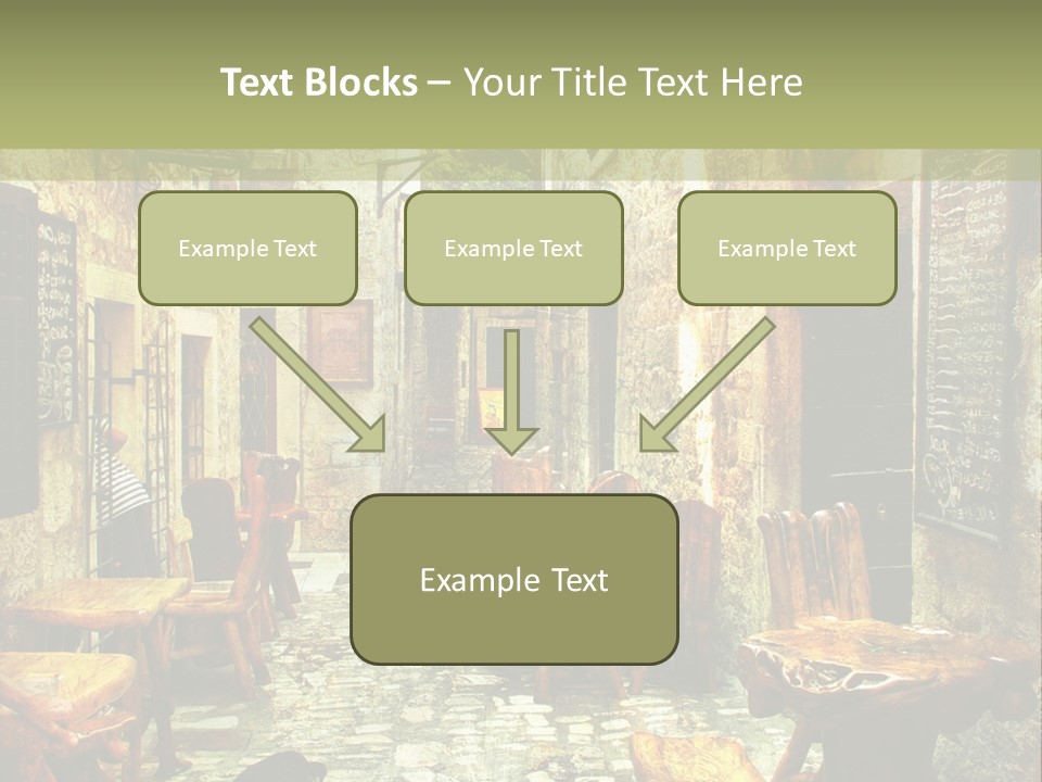 Ancient Travel Artwork PowerPoint Template