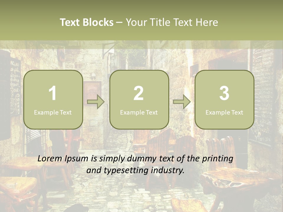 Ancient Travel Artwork PowerPoint Template