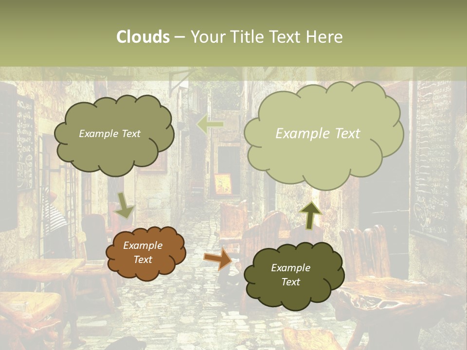 Ancient Travel Artwork PowerPoint Template