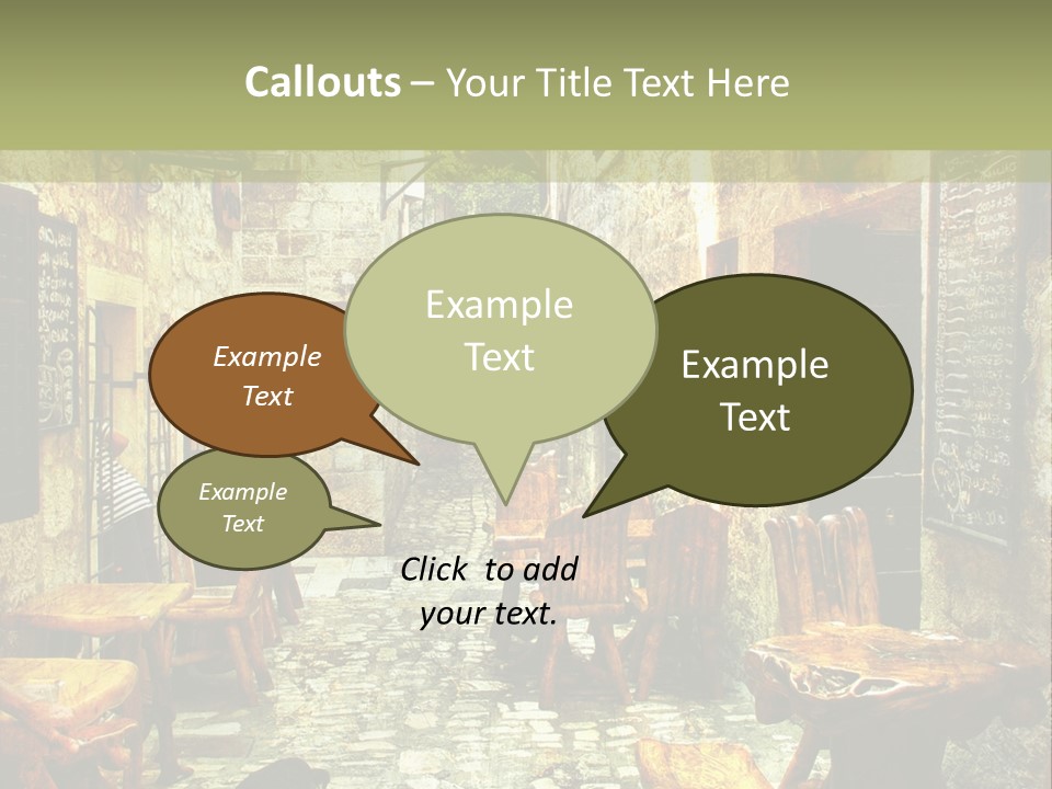 Ancient Travel Artwork PowerPoint Template