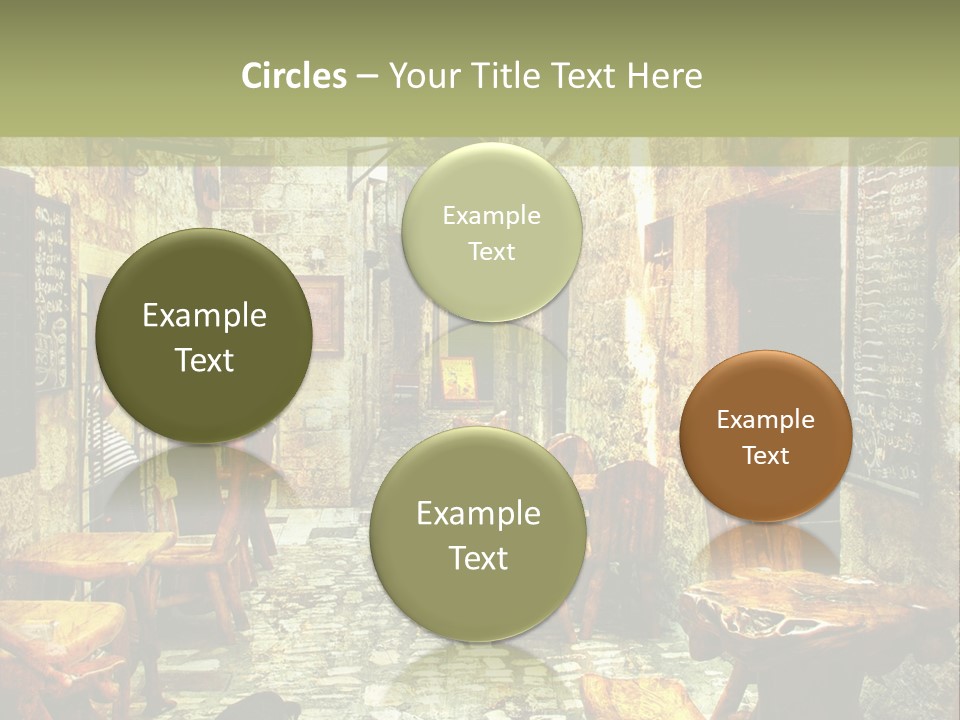 Ancient Travel Artwork PowerPoint Template