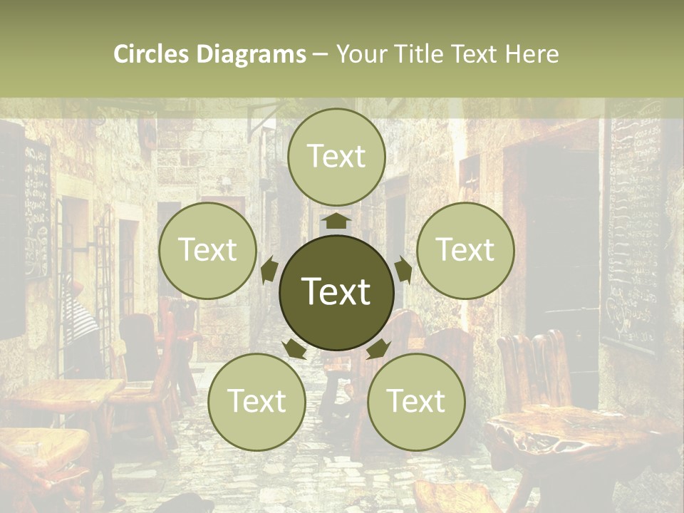 Ancient Travel Artwork PowerPoint Template