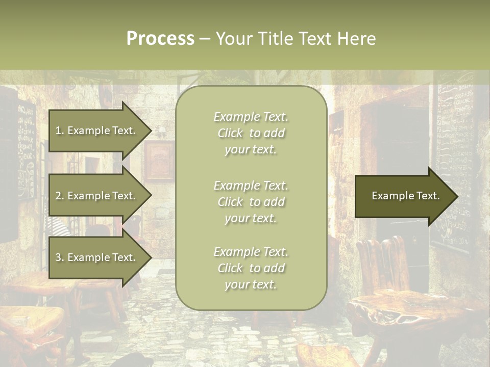 Ancient Travel Artwork PowerPoint Template