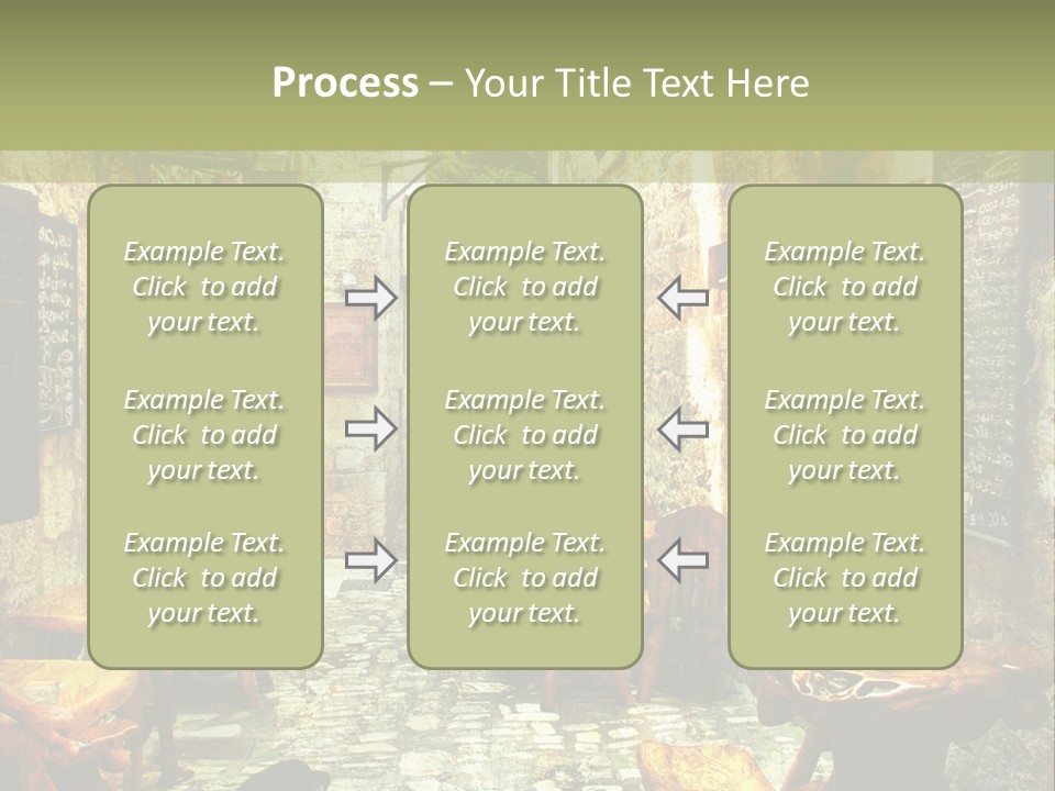 Ancient Travel Artwork PowerPoint Template