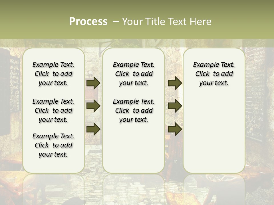 Ancient Travel Artwork PowerPoint Template