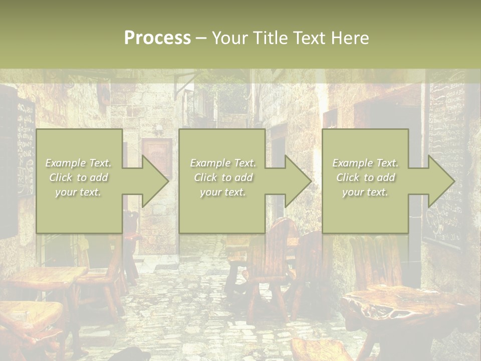 Ancient Travel Artwork PowerPoint Template