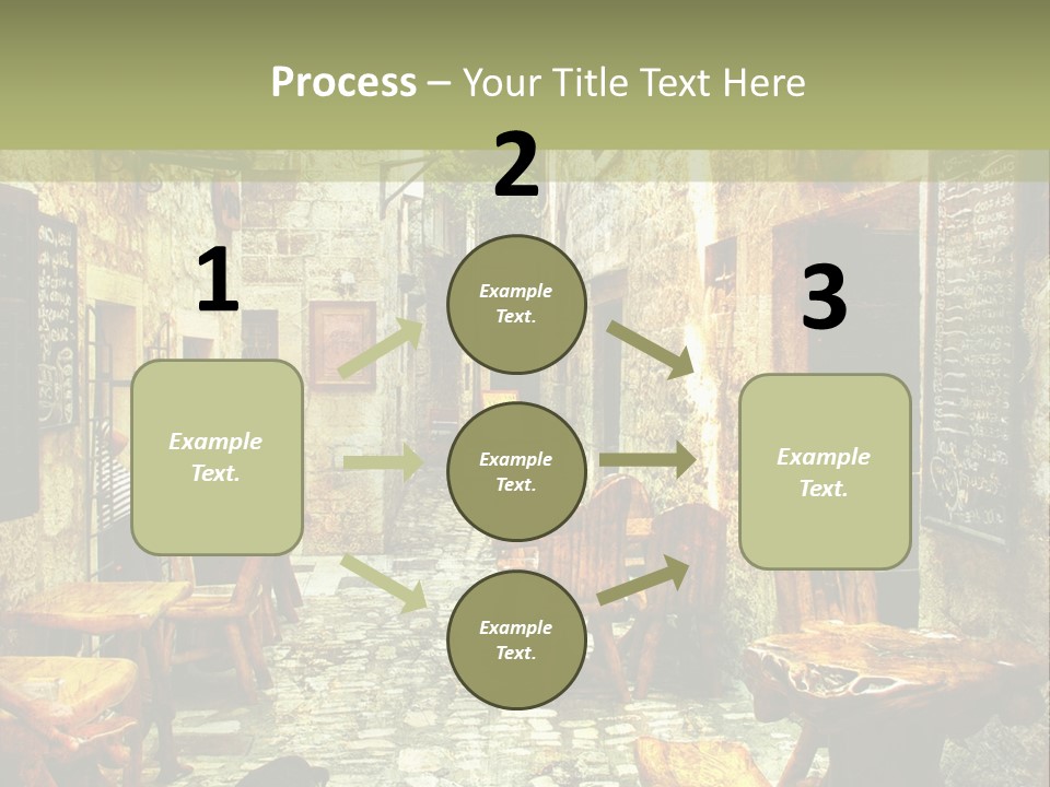 Ancient Travel Artwork PowerPoint Template