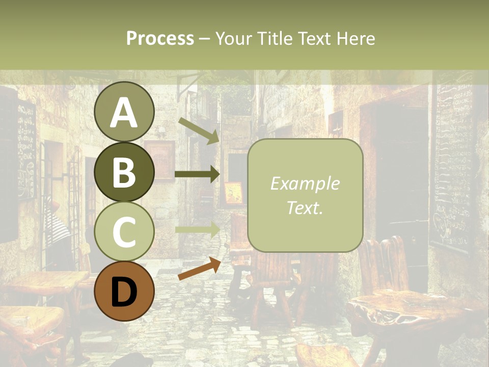 Ancient Travel Artwork PowerPoint Template