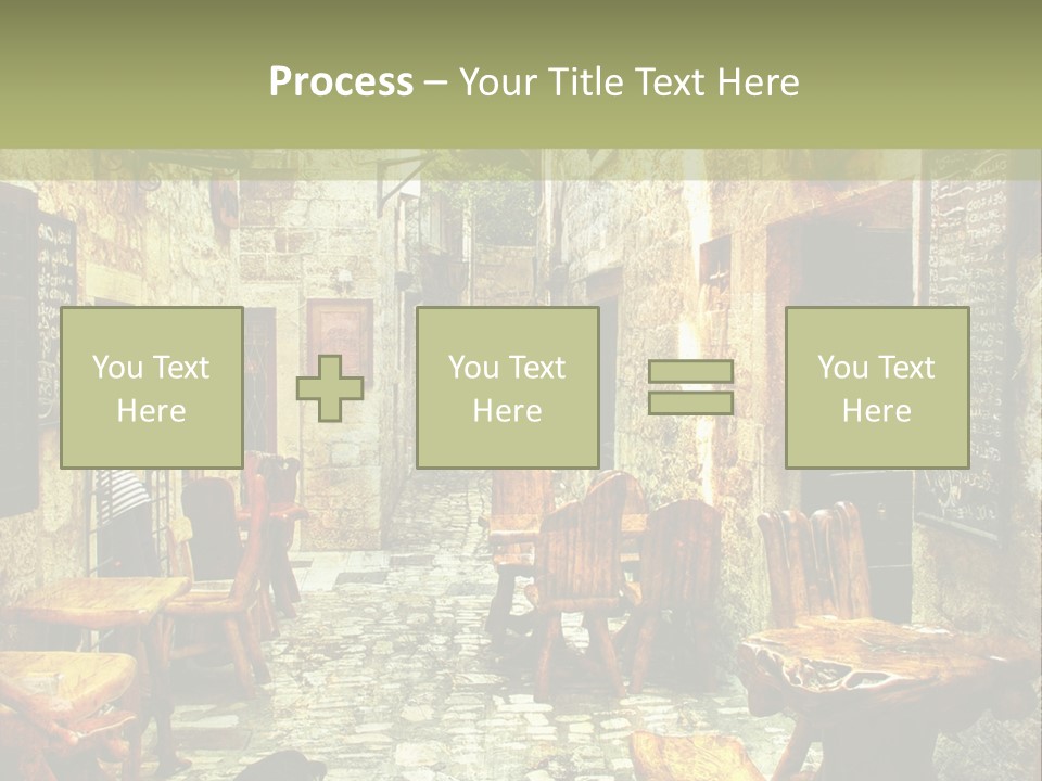 Ancient Travel Artwork PowerPoint Template