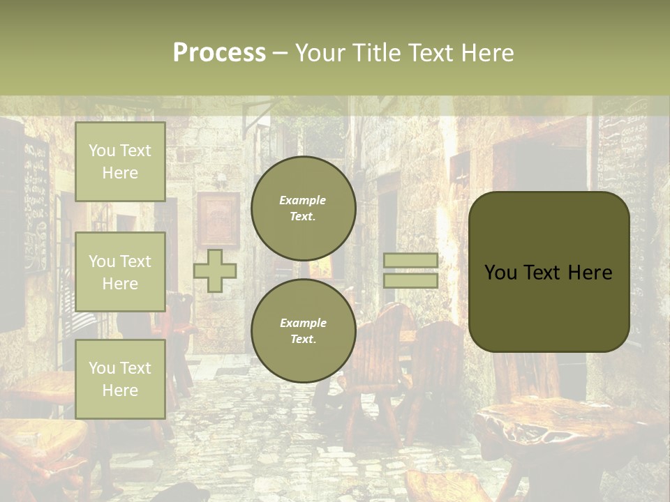 Ancient Travel Artwork PowerPoint Template