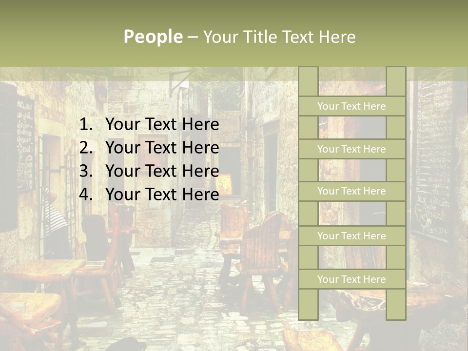 Ancient Travel Artwork PowerPoint Template