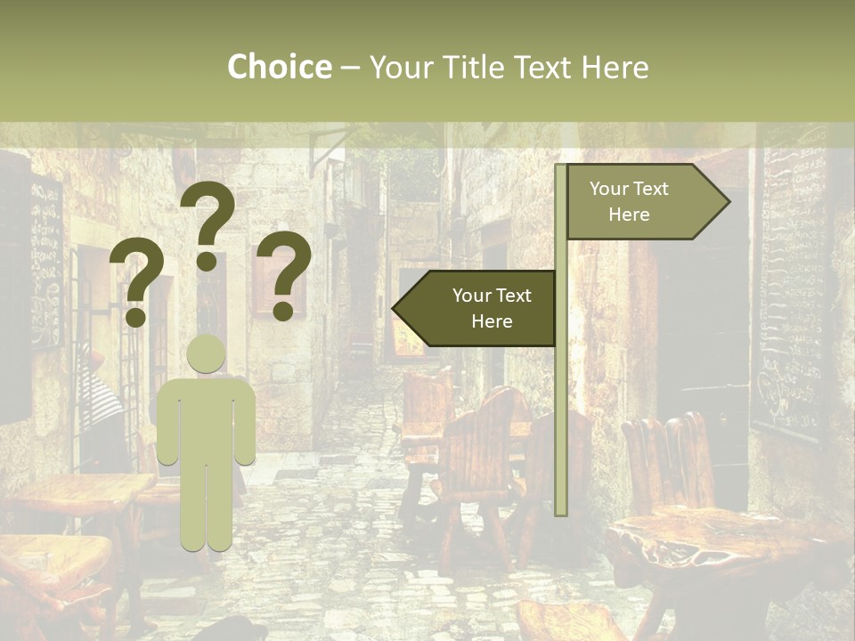 Ancient Travel Artwork PowerPoint Template