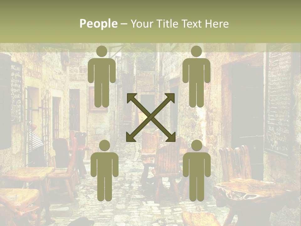 Ancient Travel Artwork PowerPoint Template