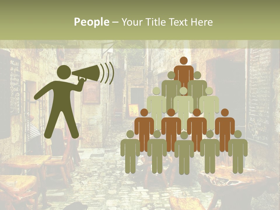 Ancient Travel Artwork PowerPoint Template