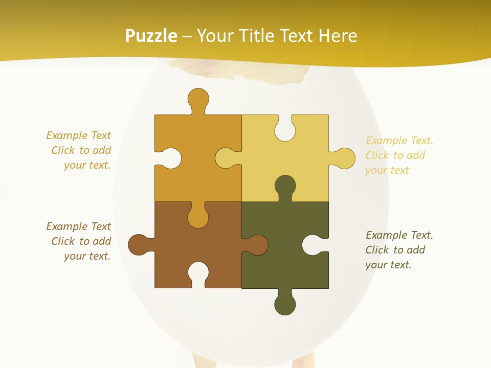 Hatch Duck Springtime PowerPoint Template