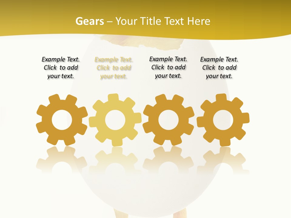 Hatch Duck Springtime PowerPoint Template