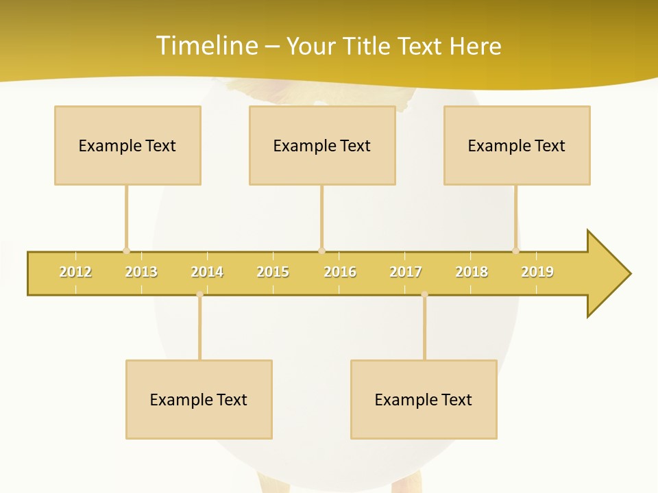Hatch Duck Springtime PowerPoint Template