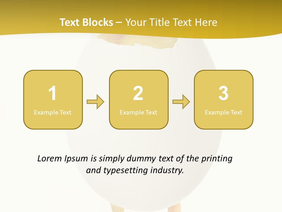 Hatch Duck Springtime PowerPoint Template