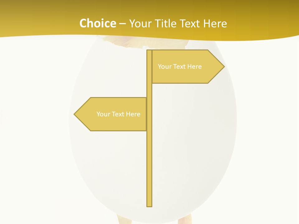 Hatch Duck Springtime PowerPoint Template