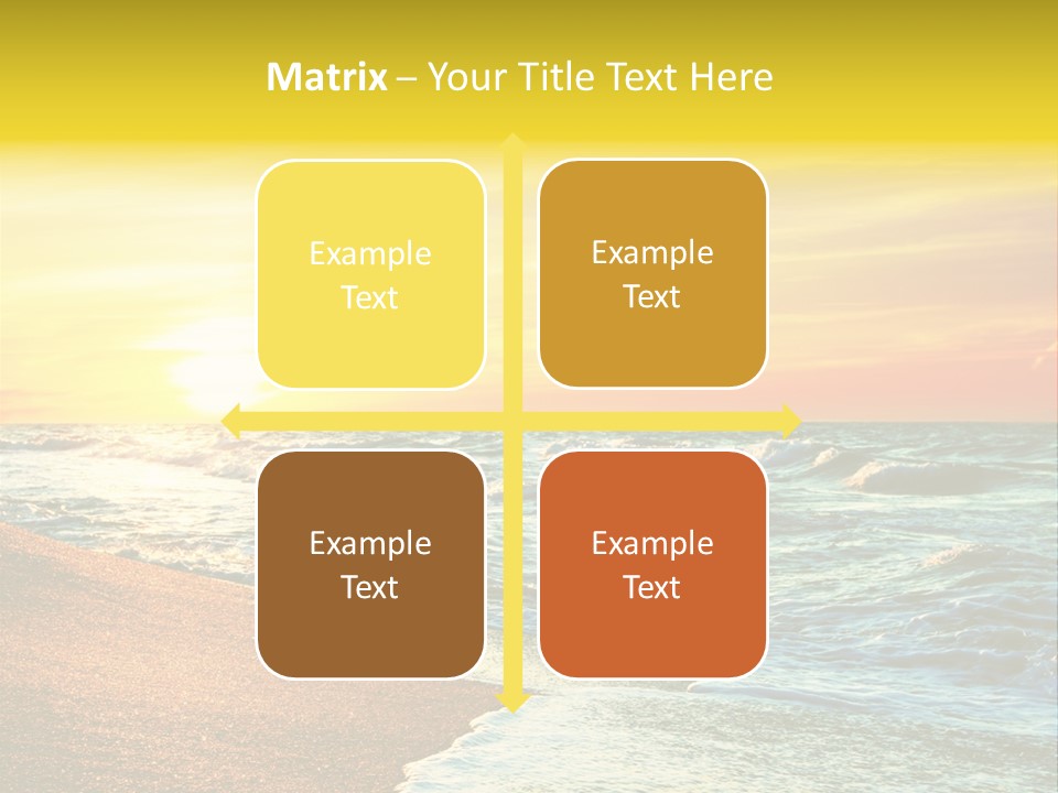 Sun Travel Relax PowerPoint Template