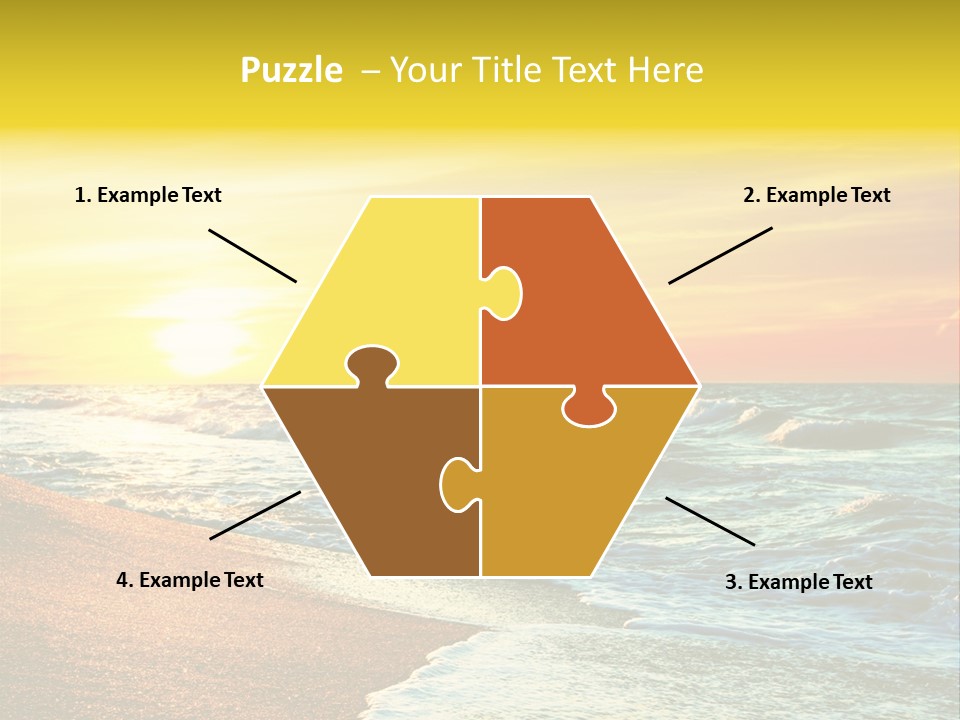 Sun Travel Relax PowerPoint Template