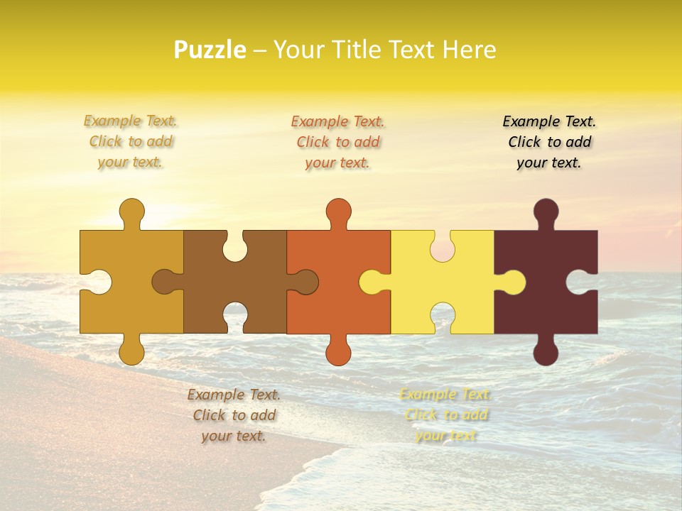 Sun Travel Relax PowerPoint Template