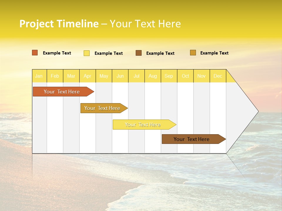 Sun Travel Relax PowerPoint Template