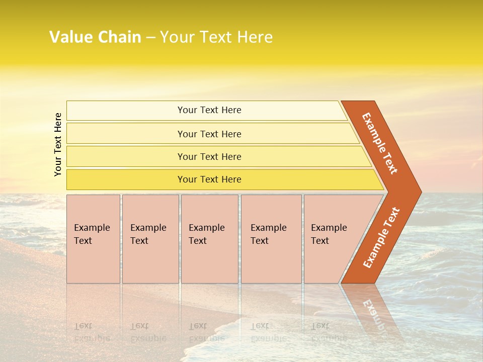 Sun Travel Relax PowerPoint Template