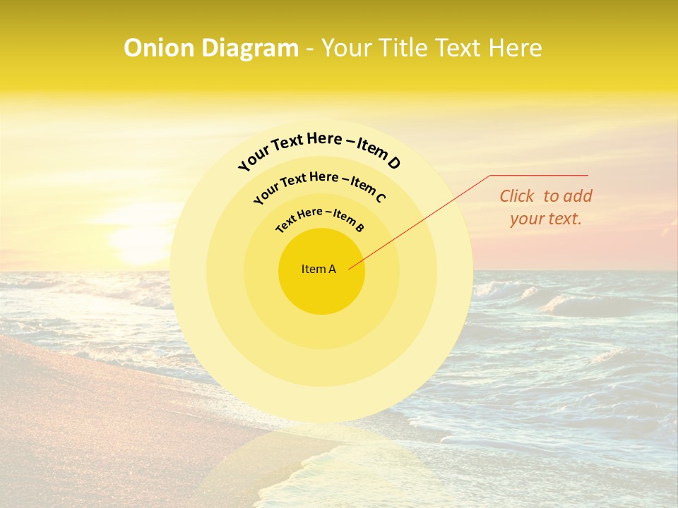 Sun Travel Relax PowerPoint Template
