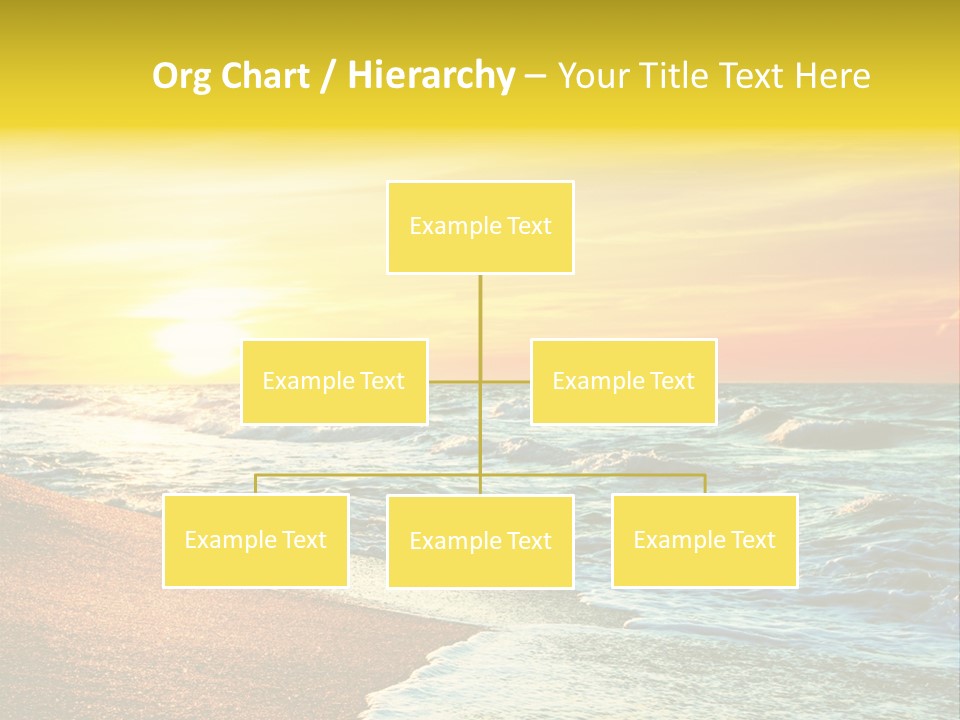 Sun Travel Relax PowerPoint Template