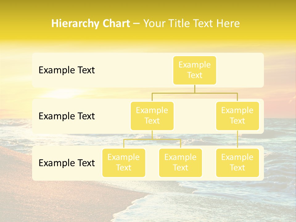 Sun Travel Relax PowerPoint Template