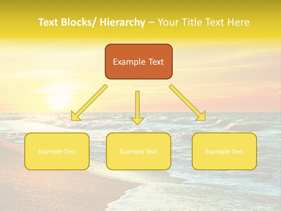 Sun Travel Relax PowerPoint Template