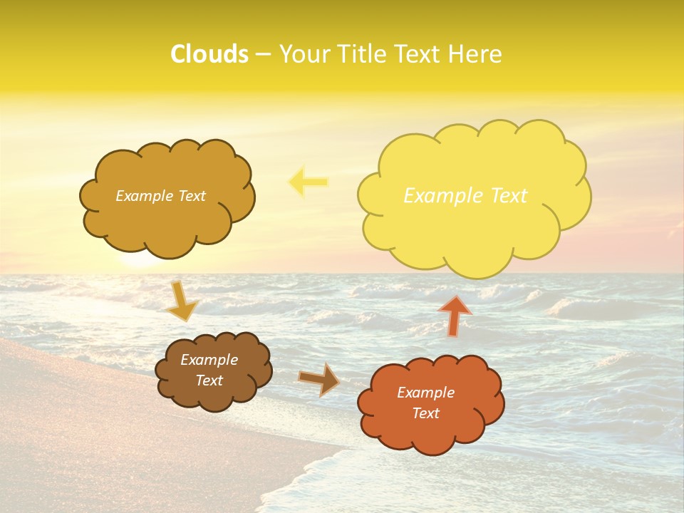 Sun Travel Relax PowerPoint Template