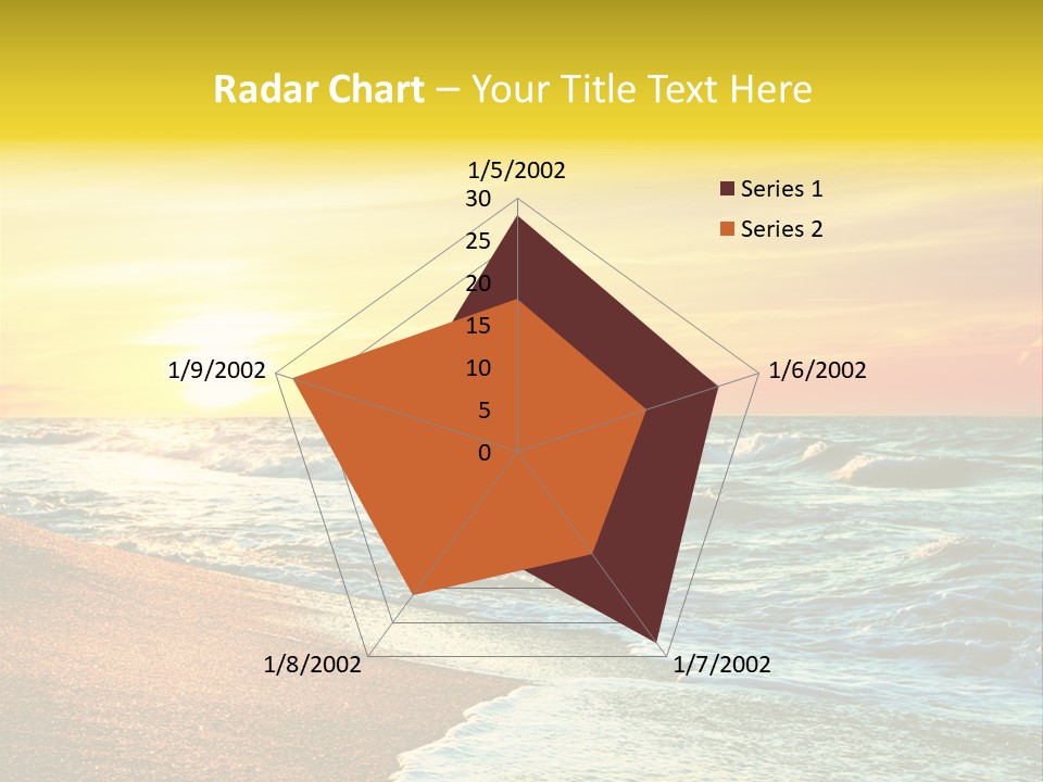 Sun Travel Relax PowerPoint Template